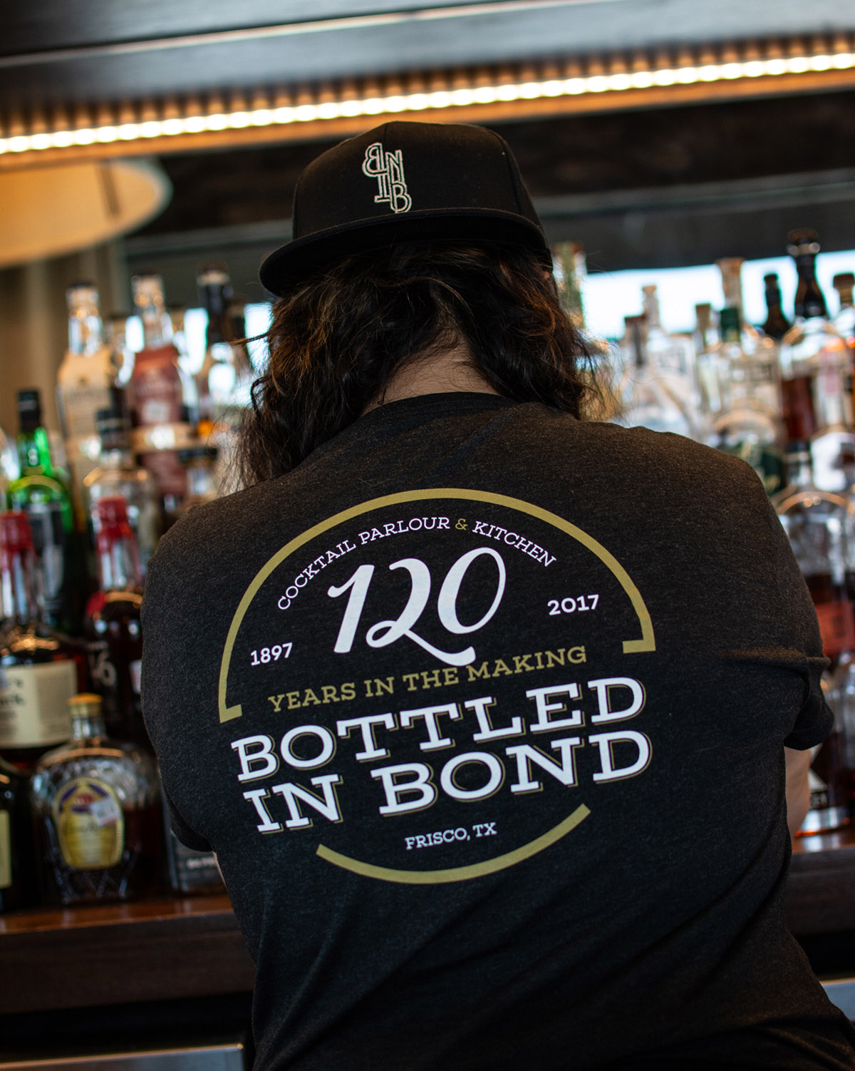 Bottled in Bond Cocktail Parlour and Kitchen 127 Years in the Making T-Shirt